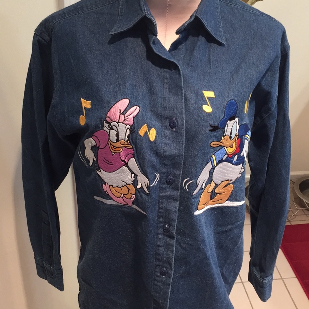 Disney  Embroidered long sleeve jacket